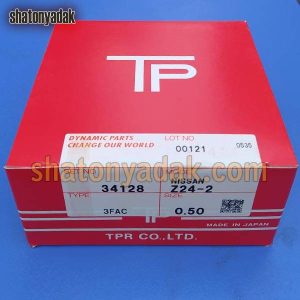 برچسب و اطلاعات مربوط به رینگ موتور نیسان برند TP ساخت ژاپن