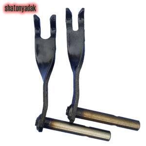 مشخصات، قیمت و خرید اهرم دوشاخ کلاچ پراید معمولی و یورو 4 و تیبا ( دمپردار )